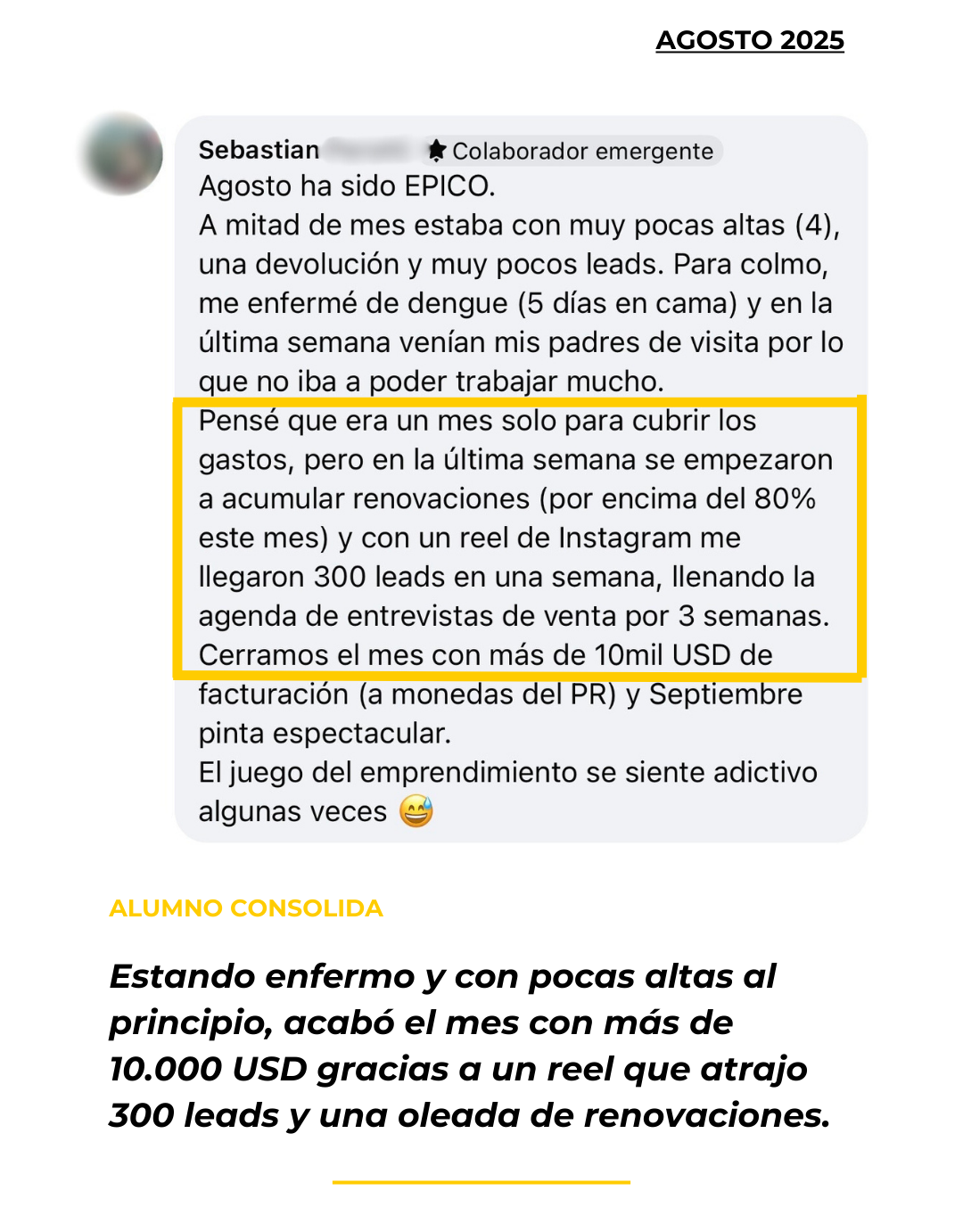 Testimonio alumno Academia Entrenadores Online - Agosto 2025 (7)