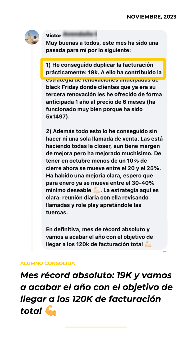 Testimonio alumno Academia Entrenadores Online - Noviembre 2023 (2)