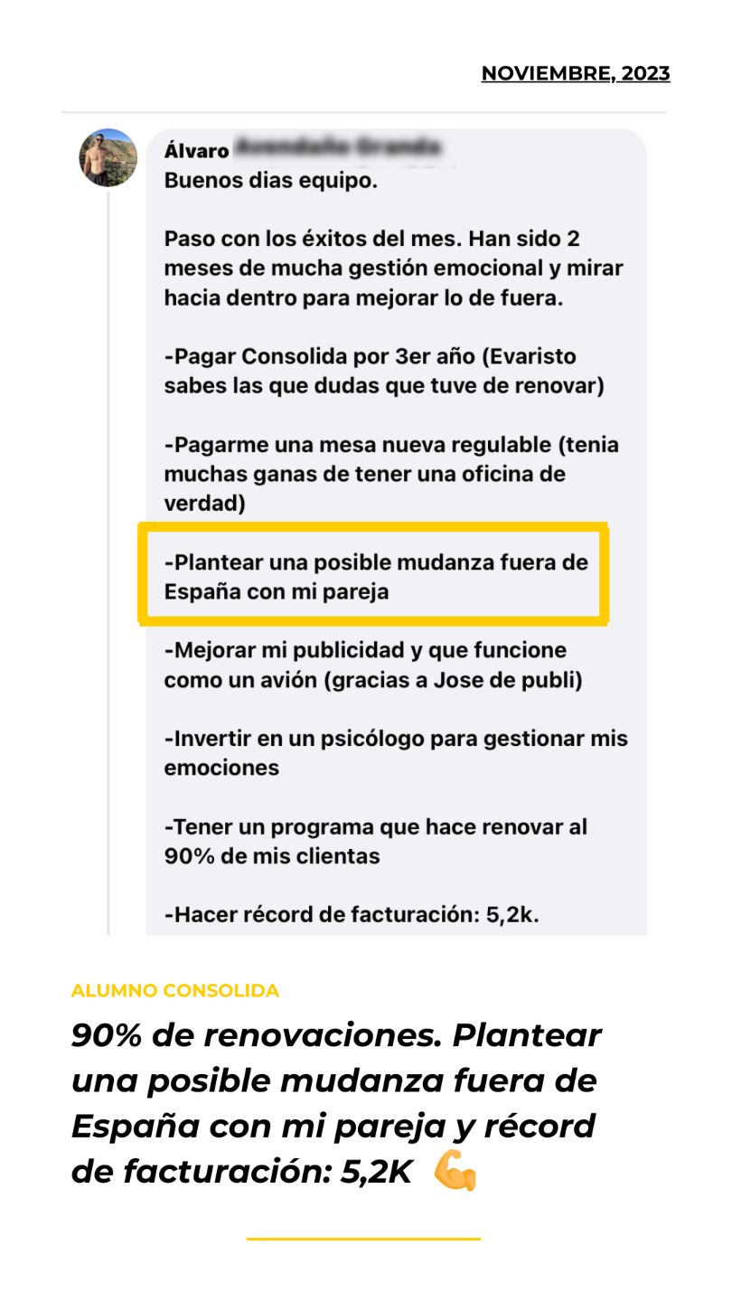 Testimonio alumno Academia Entrenadores Online - Noviembre 2023 (6)