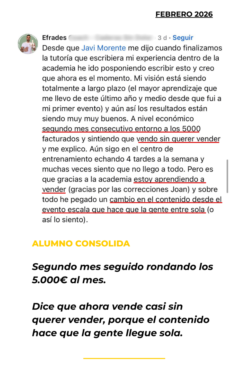 Testimonio alumno Academia Entrenadores Online - Febrero 2026 (7)