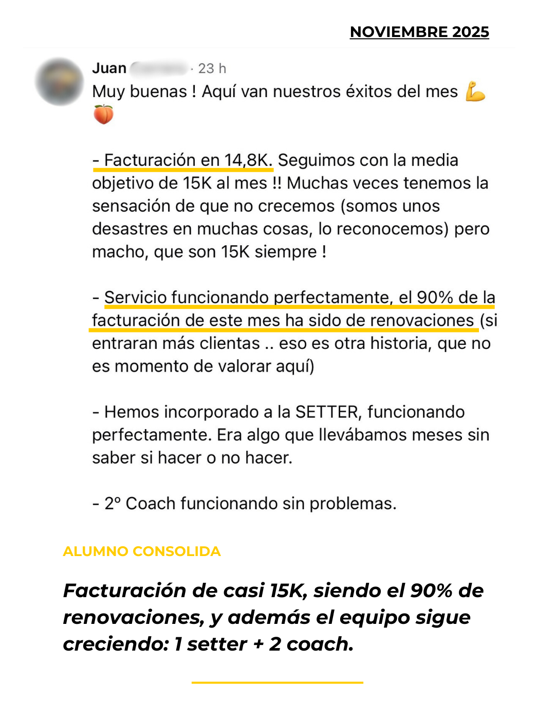 Testimonio alumno Academia Entrenadores Online - Noviembre 2025 (3)