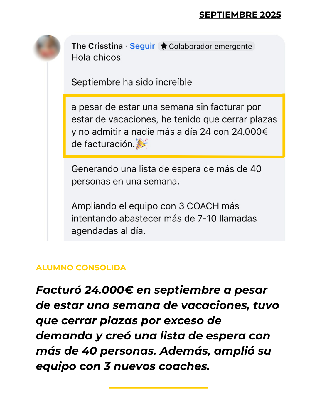 Testimonio alumno Academia Entrenadores Online - Septiembre 2025 (1)