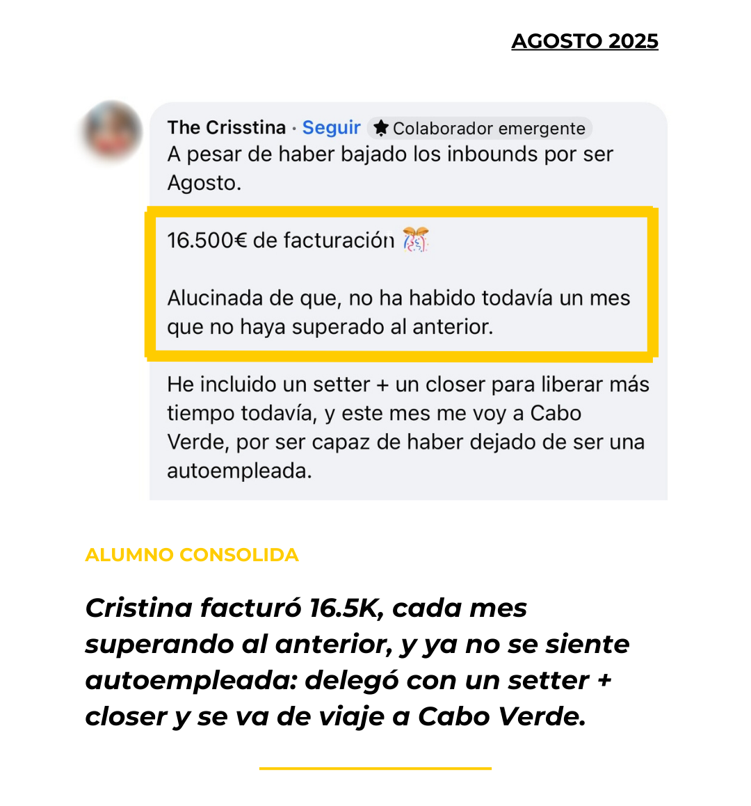 Testimonio alumno Academia Entrenadores Online - Agosto 2025 (1)
