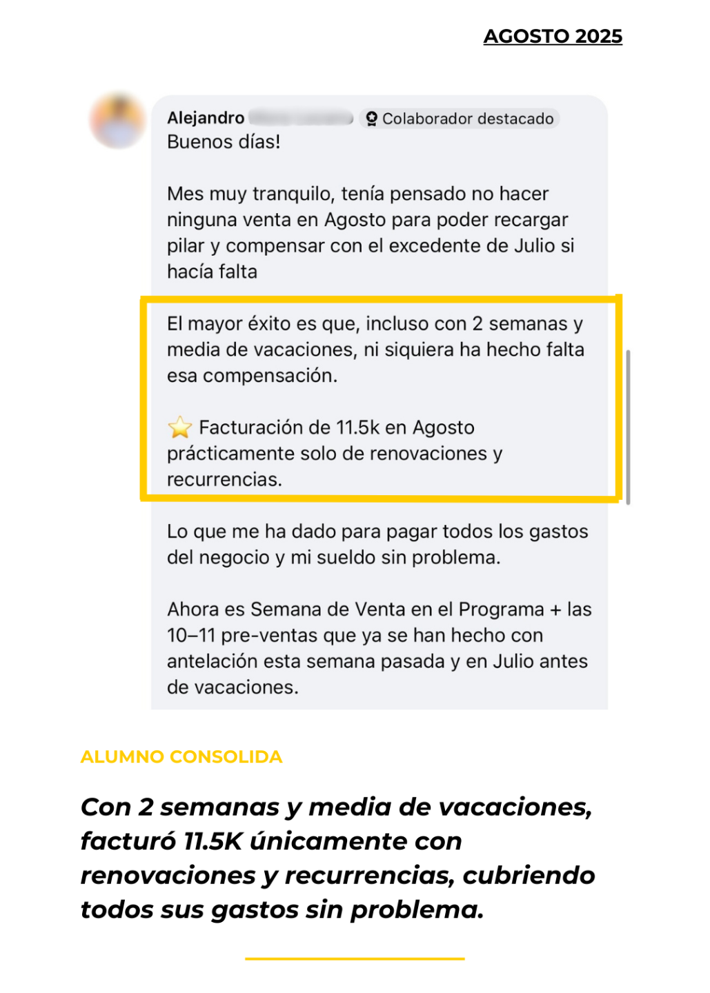 Testimonio alumno Academia Entrenadores Online - Agosto 2025 (3)