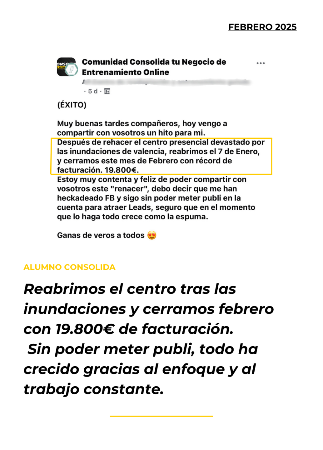 Testimonio alumno Academia Entrenadores Online - Febrero 2025 (3)