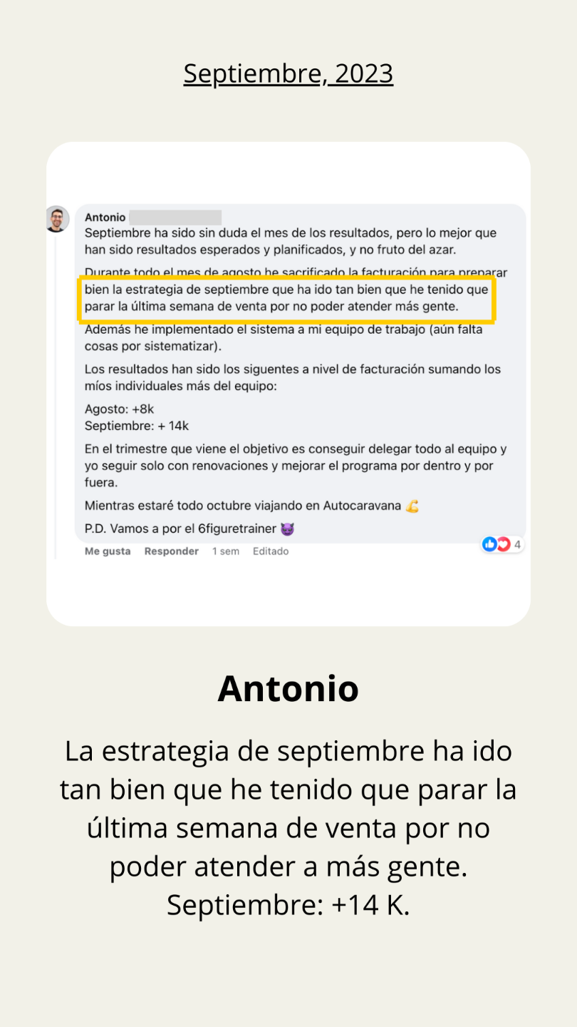 Testimonio alumno Academia Entrenadores Online - Septiembre 2023 (8)