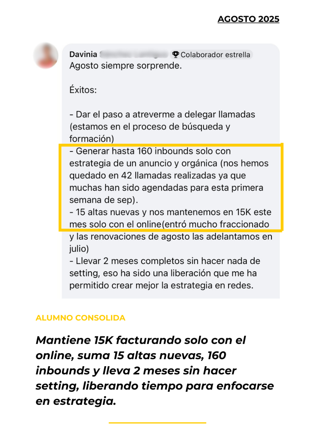 Testimonio alumno Academia Entrenadores Online - Agosto 2025 (10)