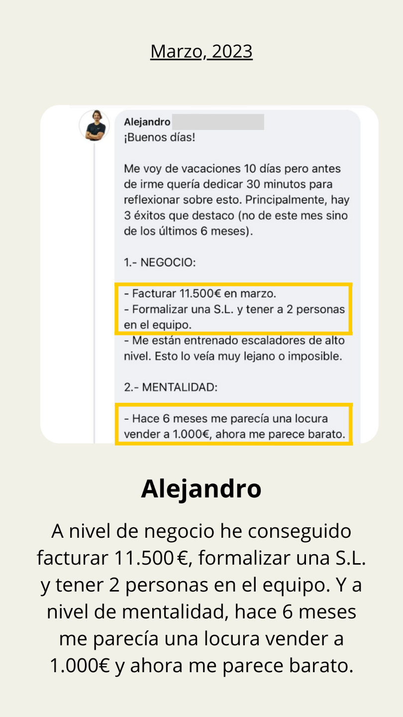 Testimonio alumno Academia Entrenadores Online - Marzo 2023 (3)