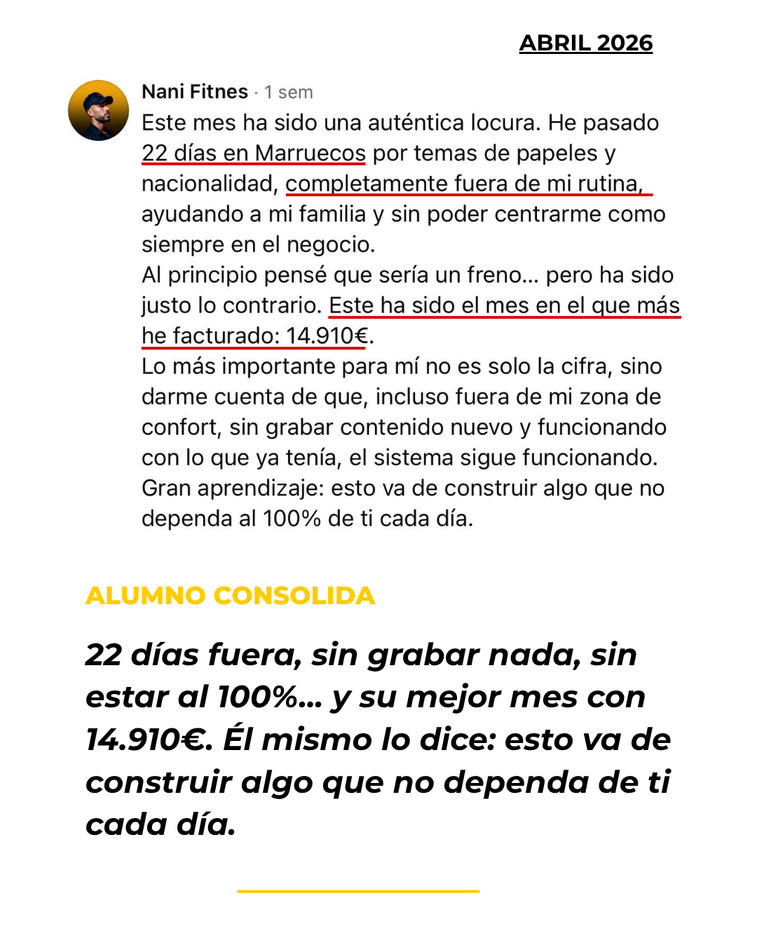 Testimonio alumno Academia Entrenadores Online - Abril 2026 (3)