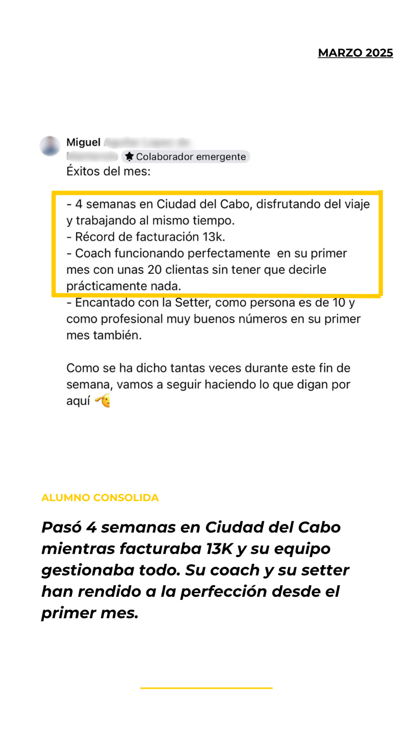 Testimonio alumno Academia Entrenadores Online - Marzo 2025 (6)