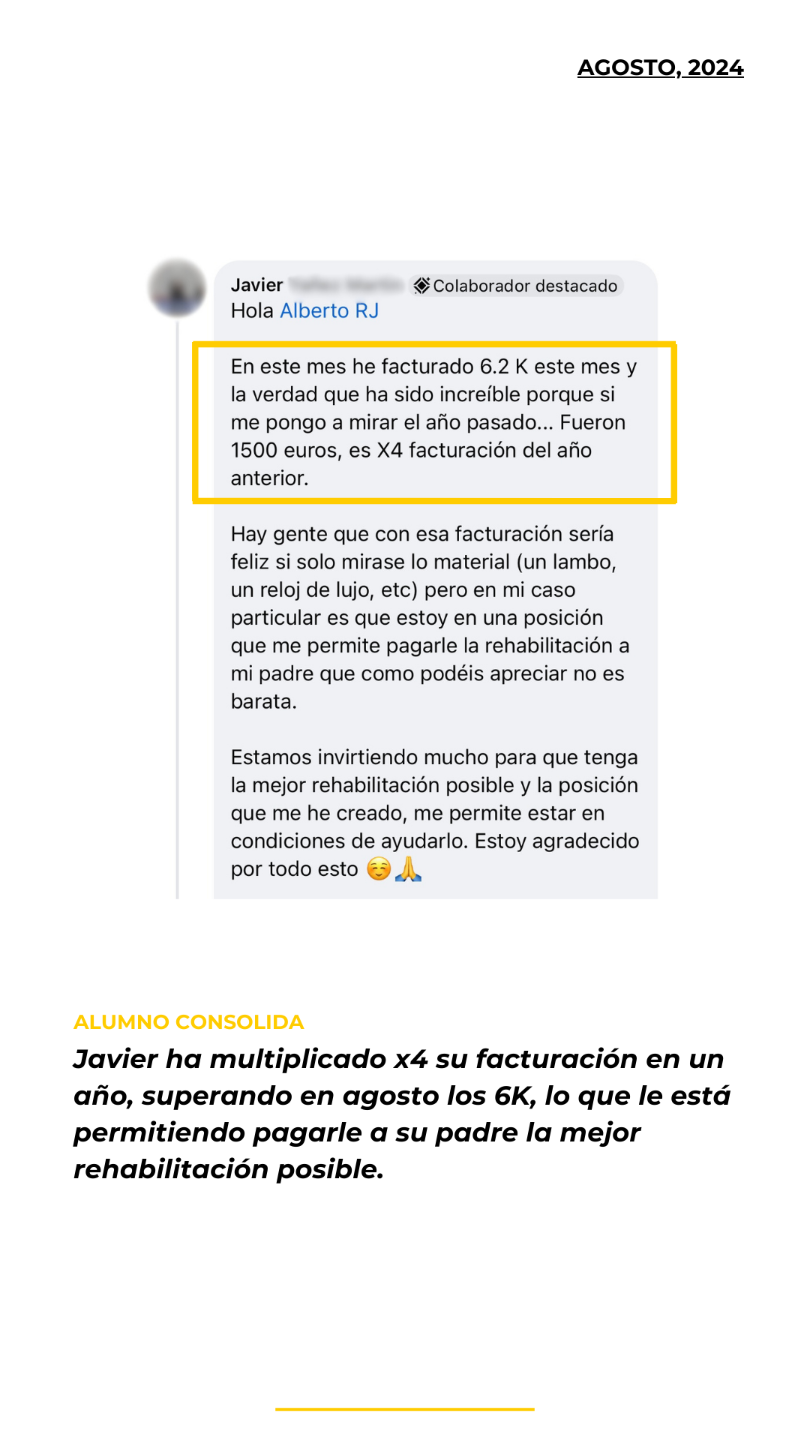 Testimonio alumno Academia Entrenadores Online - Agosto 2024 (2)