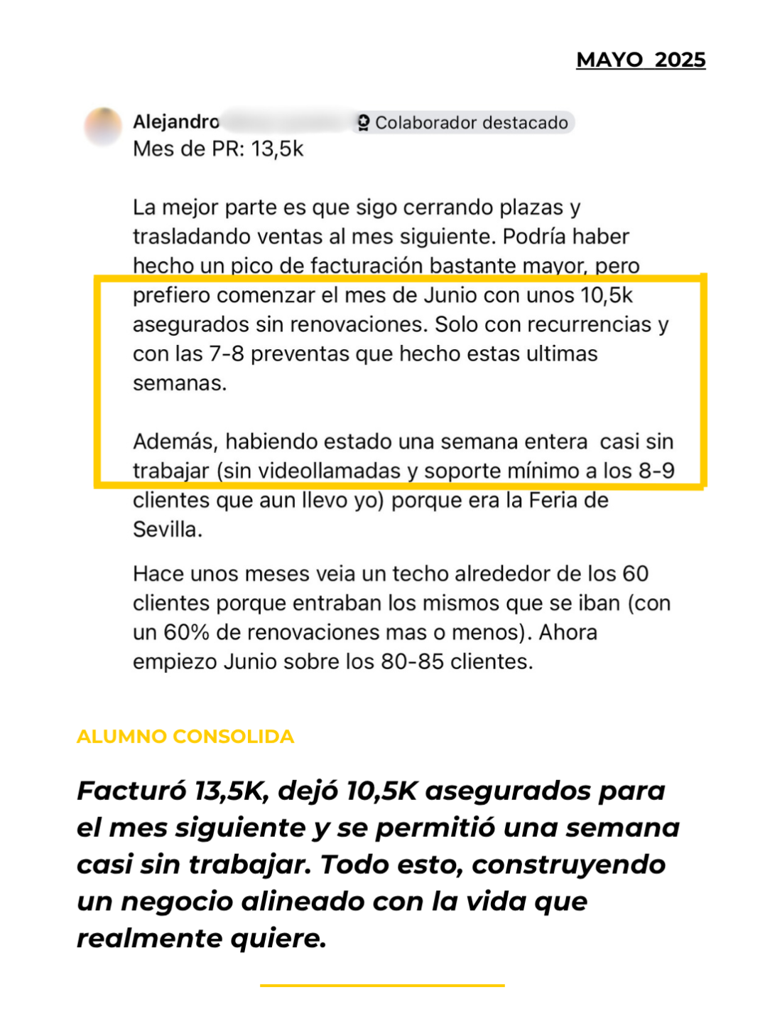 Testimonio alumno Academia Entrenadores Online - Mayo 2025 (4)