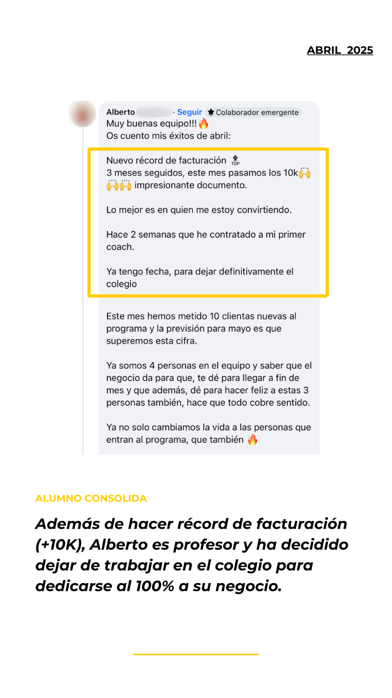 Testimonio alumno Academia Entrenadores Online - Abril 2025 (1)