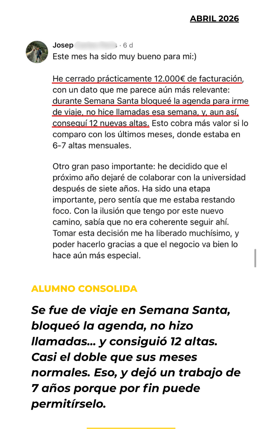Testimonio alumno Academia Entrenadores Online - Abril 2026 (5)