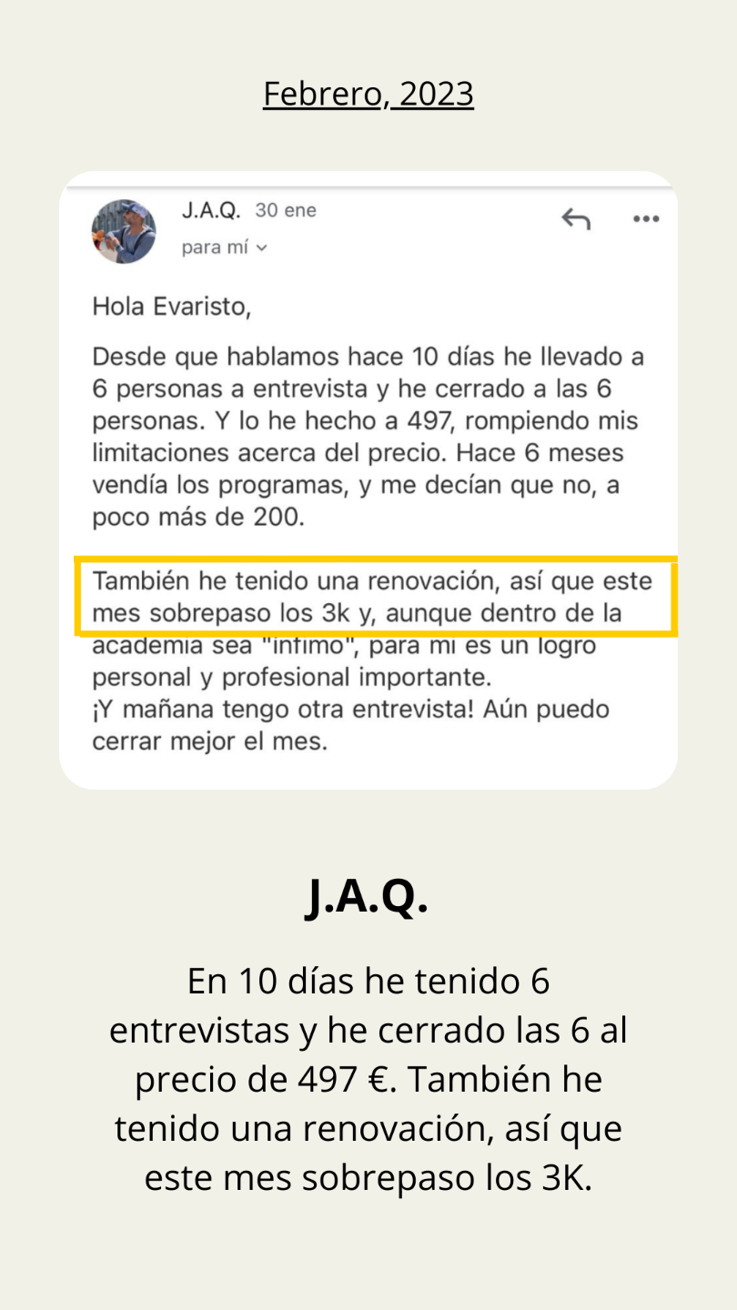 Testimonio alumno Academia Entrenadores Online - Febrero 2023 (2)
