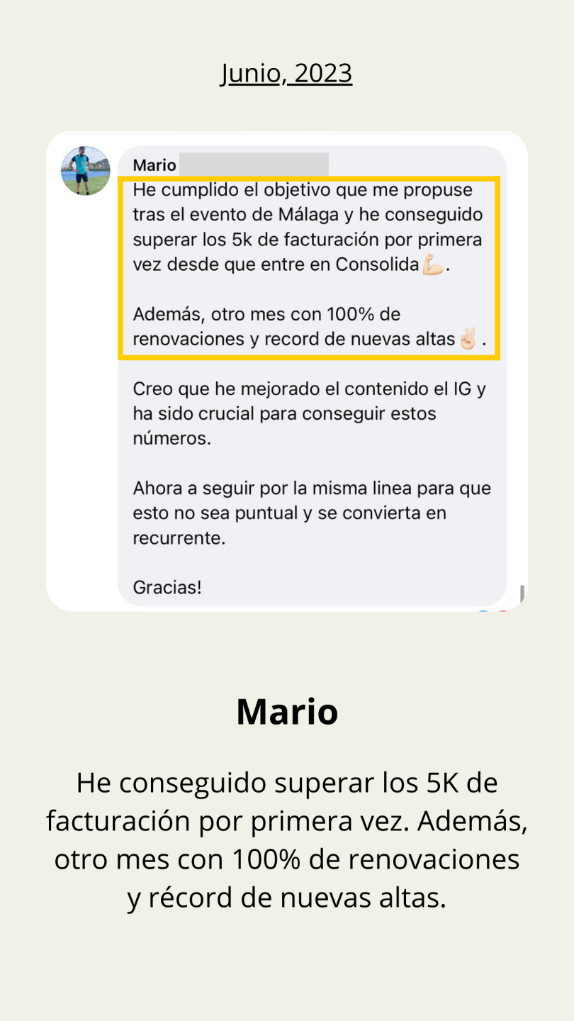 Testimonio alumno Academia Entrenadores Online - Junio 2023 (2)