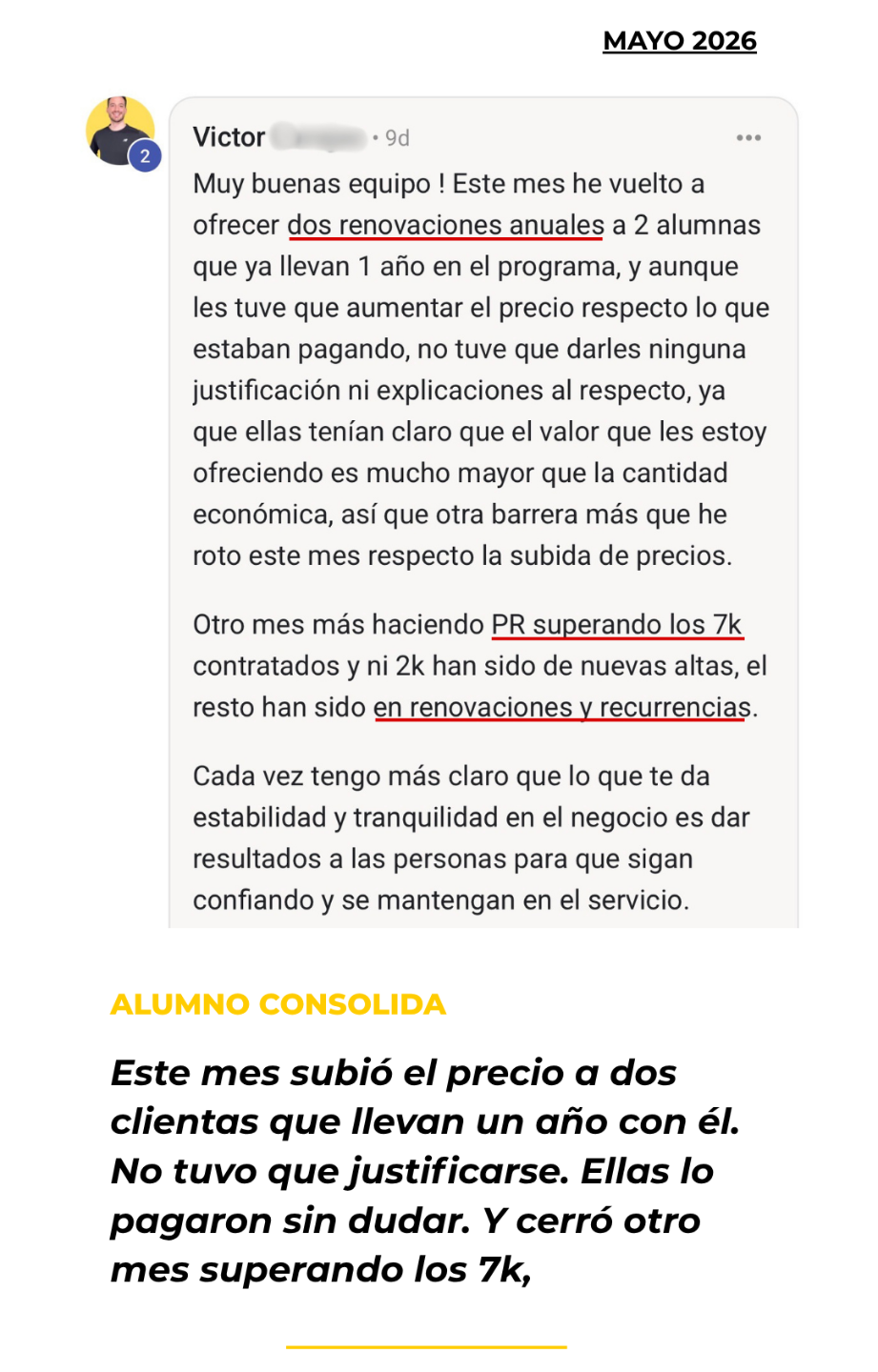 Testimonio alumno Academia Entrenadores Online - Mayo 2026 (1)