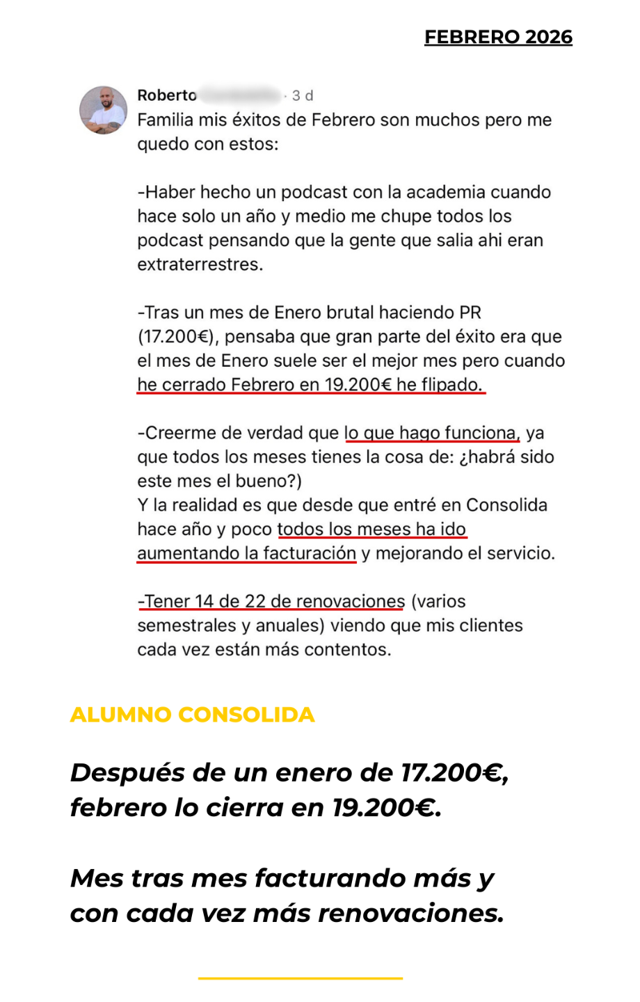 Testimonio alumno Academia Entrenadores Online - Febrero 2026 (3)