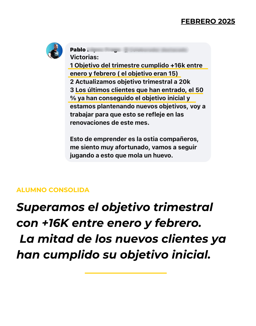 Testimonio alumno Academia Entrenadores Online - Febrero 2025 (6)