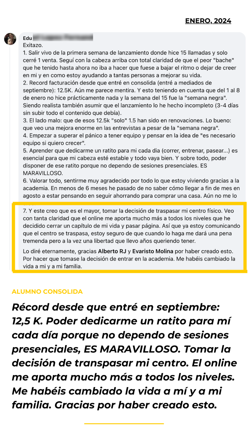 Testimonio alumno Academia Entrenadores Online - Enero 2024 (30)