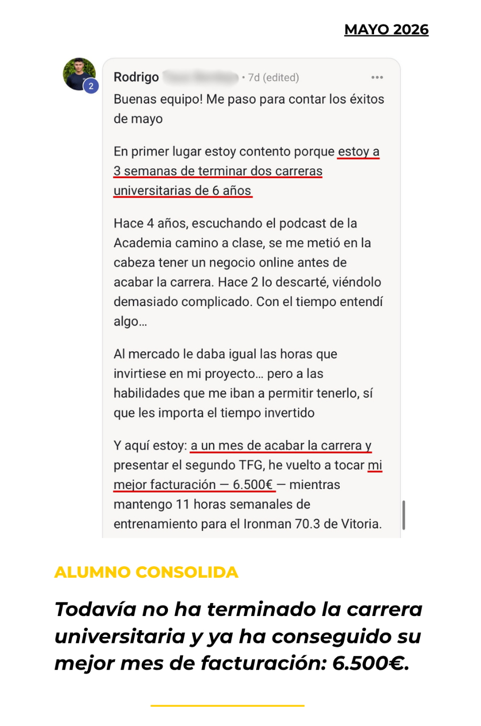 Testimonio alumno Academia Entrenadores Online - Mayo 2026 (5)