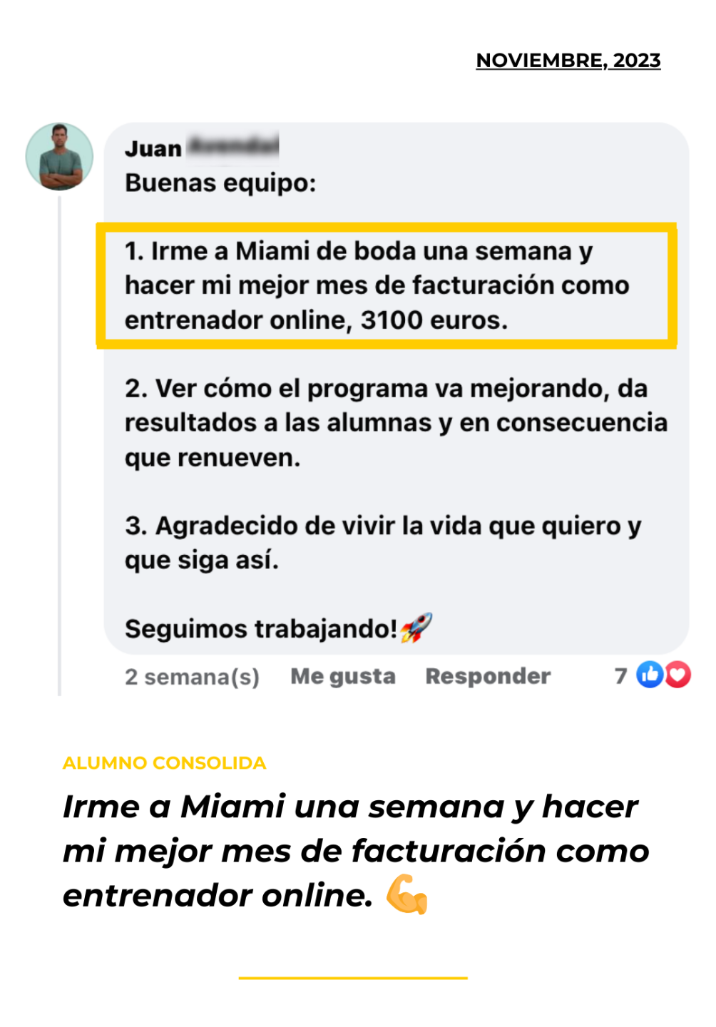 Testimonio alumno Academia Entrenadores Online - Noviembre 2023 (7)