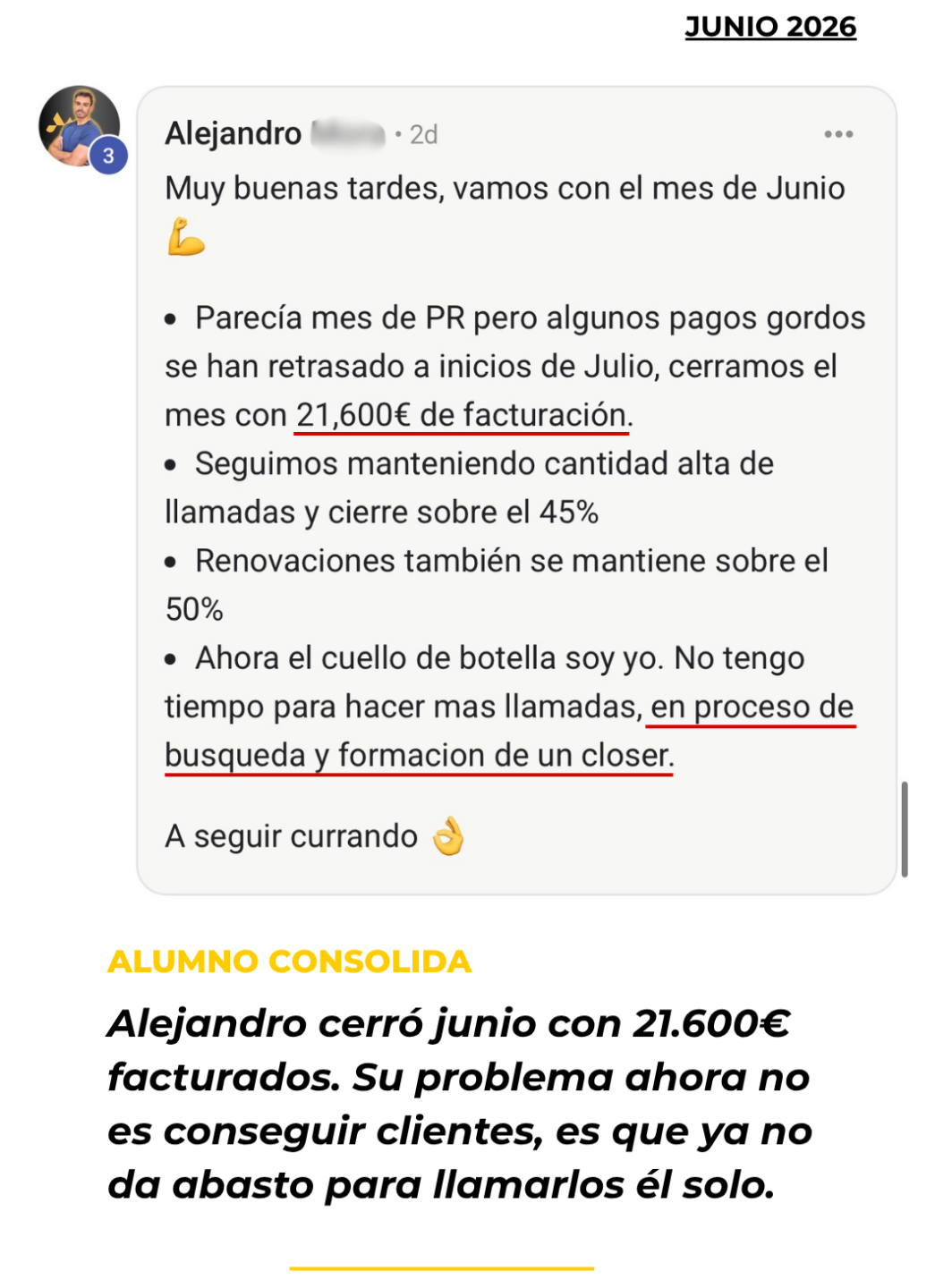 Testimonio alumno Academia Entrenadores Online - Junio 2026 (1)