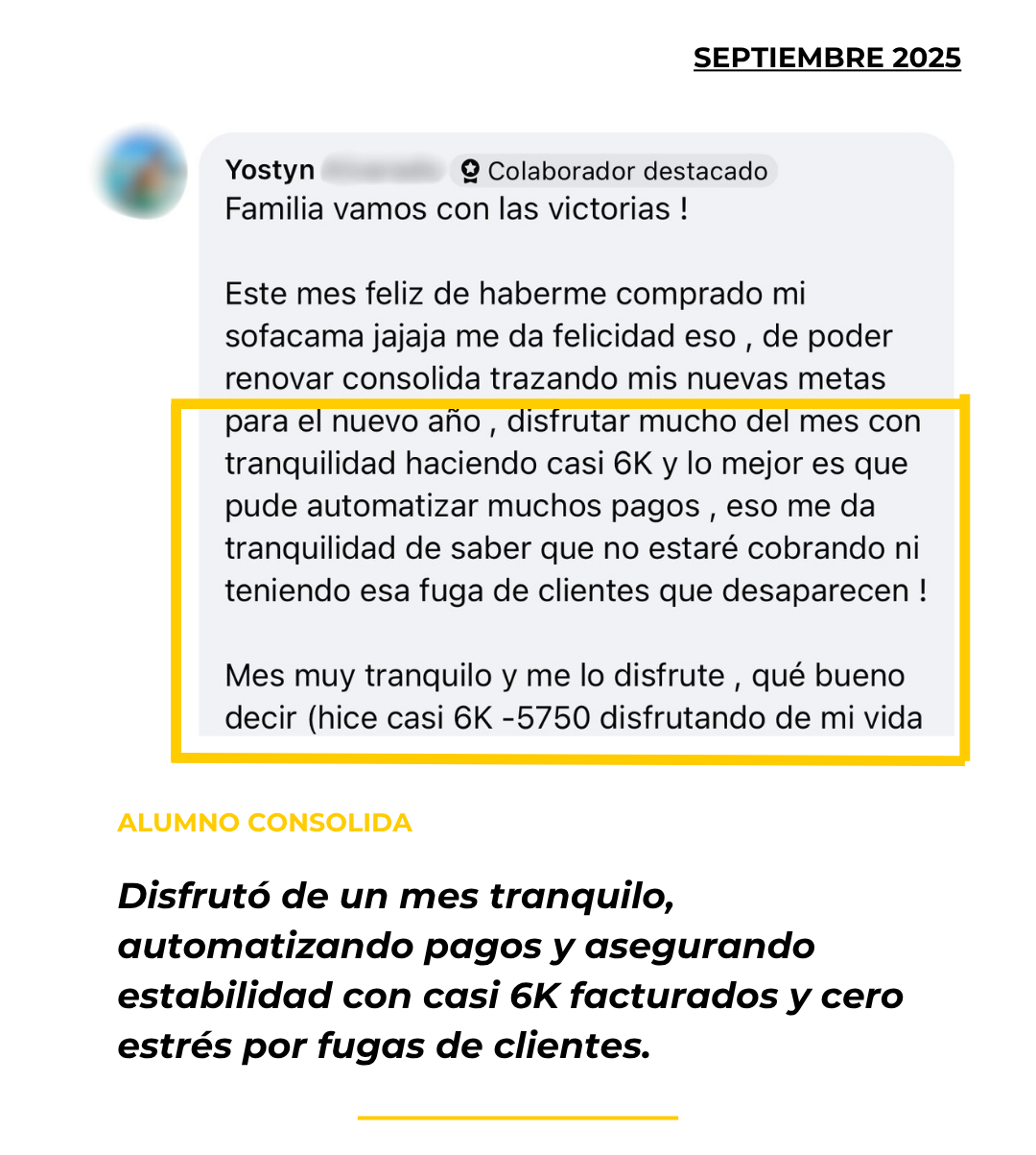 Testimonio alumno Academia Entrenadores Online - Septiembre 2025 (7)