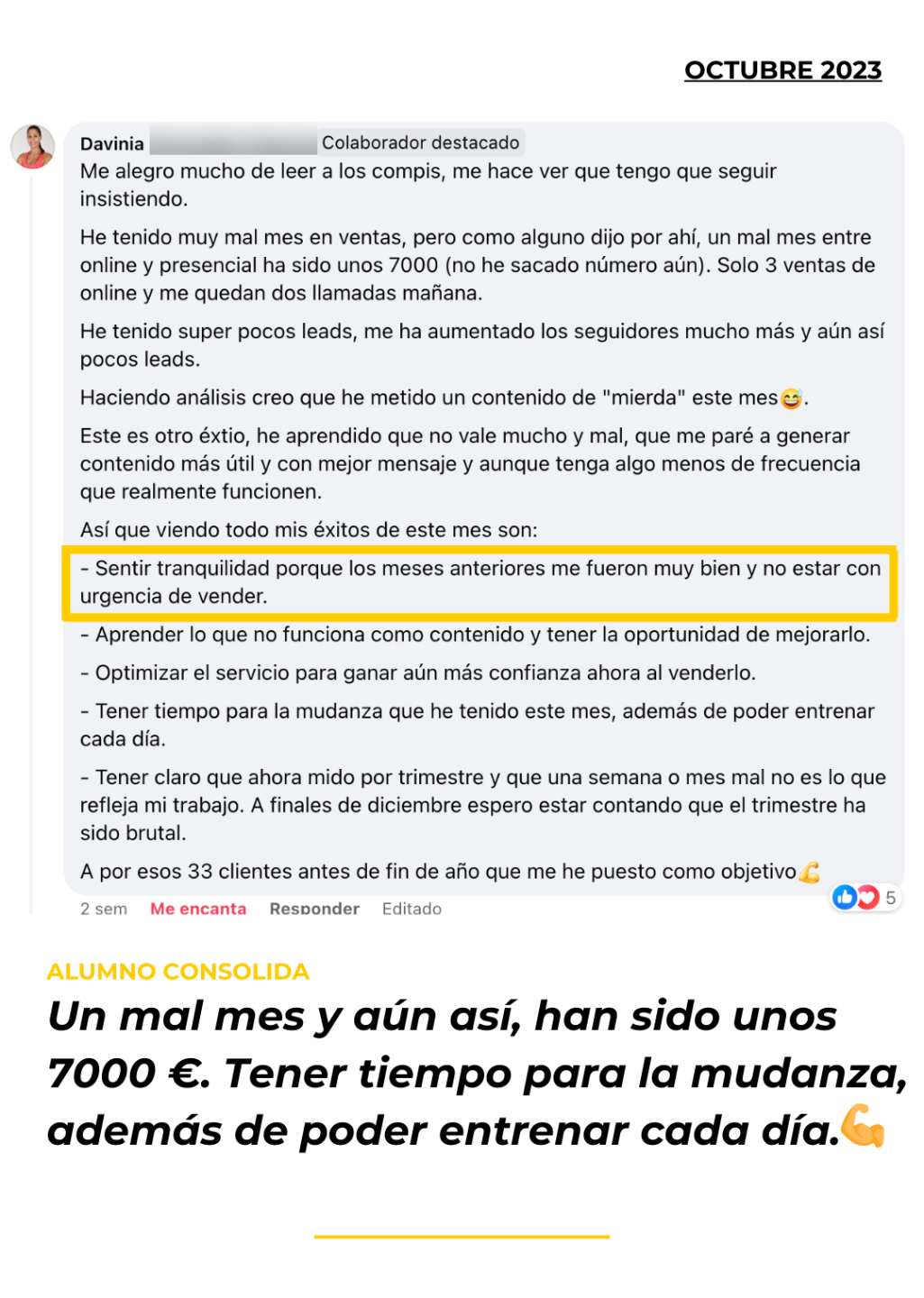 Testimonio alumno Academia Entrenadores Online - Octubre 2023 (15)