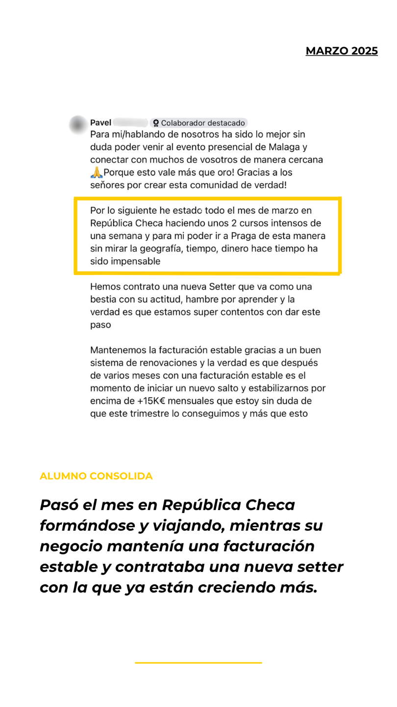 Testimonio alumno Academia Entrenadores Online - Marzo 2025 (2)