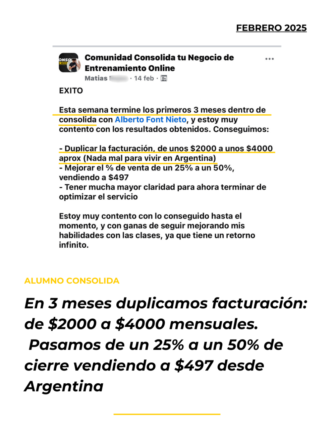 Testimonio alumno Academia Entrenadores Online - Febrero 2025 (4)