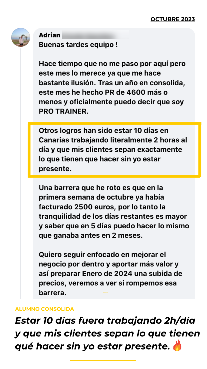 Testimonio alumno Academia Entrenadores Online - Octubre 2023 (9)