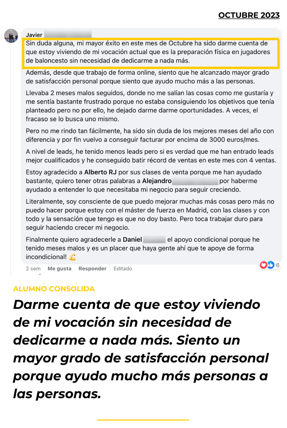 Testimonio alumno Academia Entrenadores Online - Octubre 2023 (24)