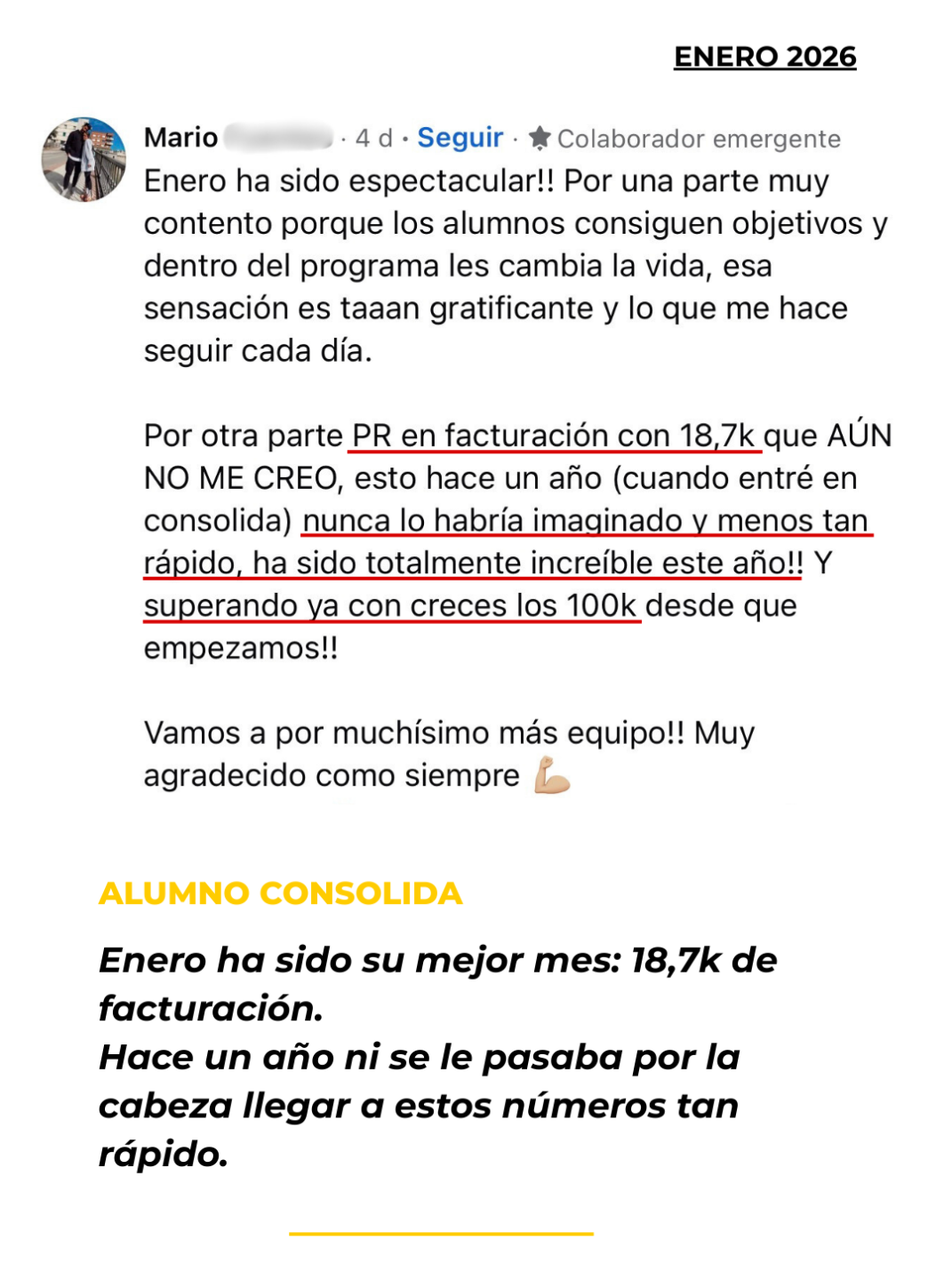 Testimonio alumno Academia Entrenadores Online - Enero 2026 (3)