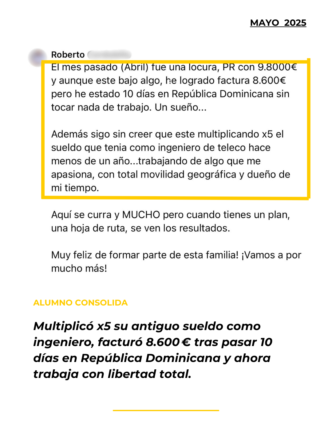 Testimonio alumno Academia Entrenadores Online - Mayo 2025 (5)