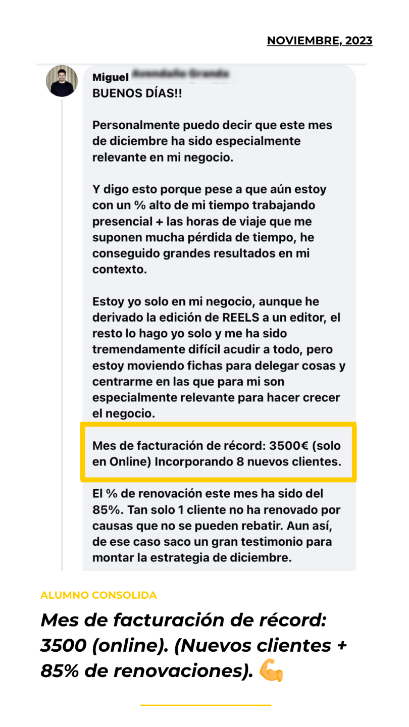 Testimonio alumno Academia Entrenadores Online - Noviembre 2023 (18)