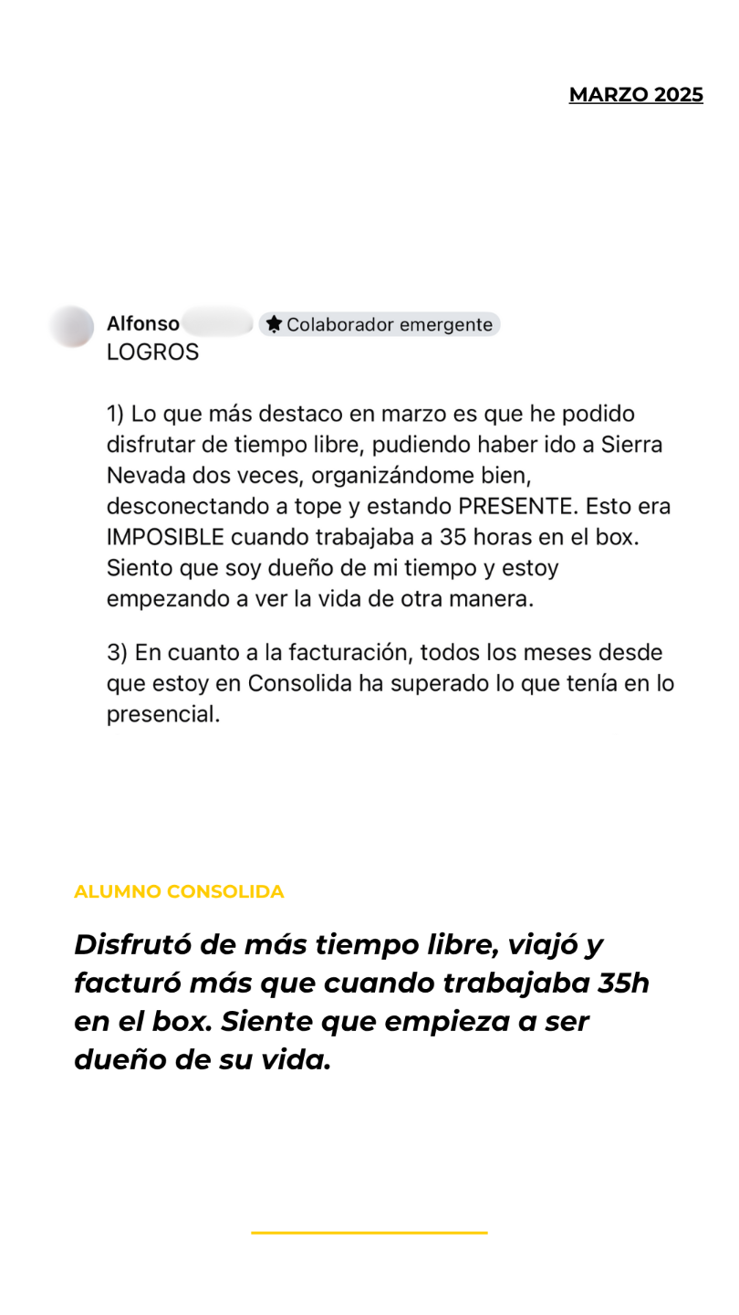 Testimonio alumno Academia Entrenadores Online - Marzo 2025 (7)
